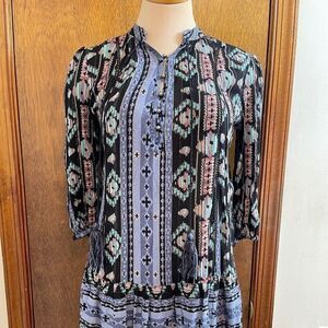 Anthropologie Holding Horses Romantic Boho Dress